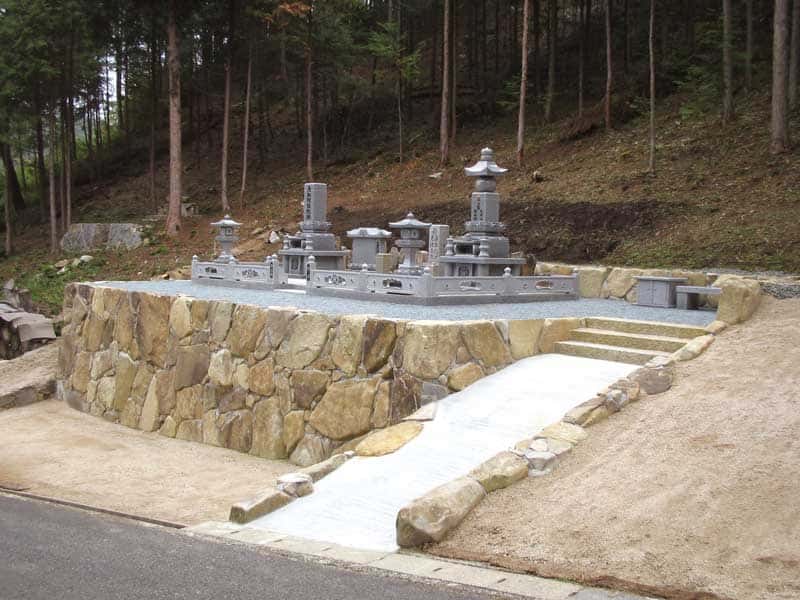 お墓の吉相のお墓の施工後