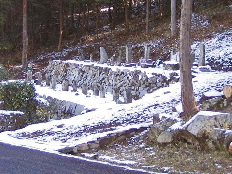 お墓の吉相のお墓の施工前