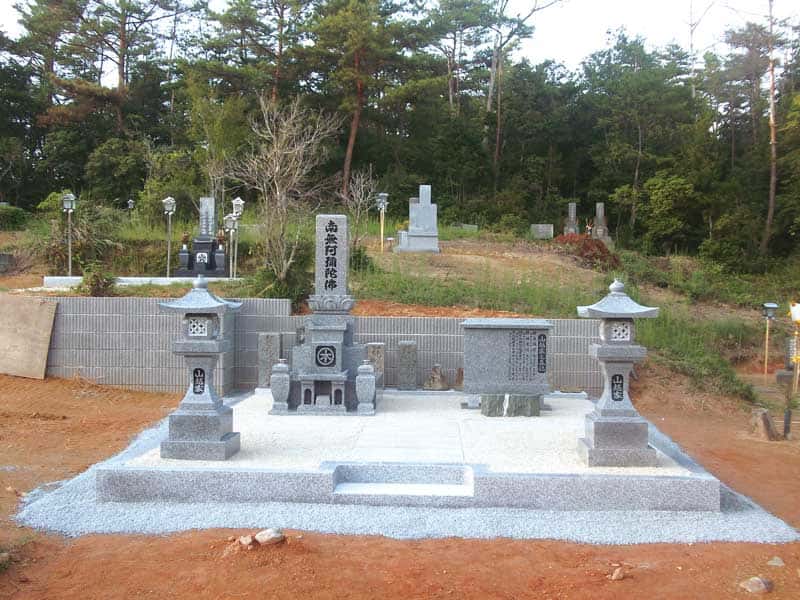 お墓の吉相のお墓の施工後