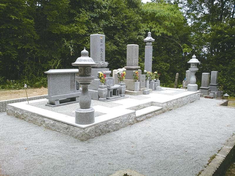 お墓の吉相のお墓の施工後