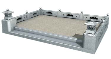 お墓の吉相の外柵