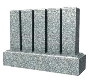 お墓の吉相の角柱霊標