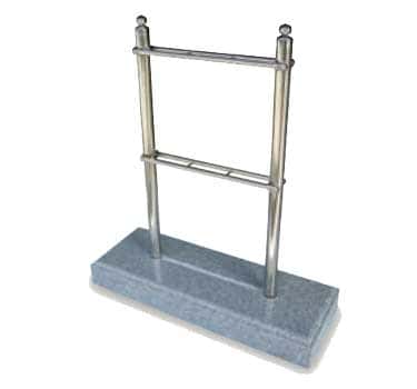 お墓の吉相のステン塔婆立（台付）