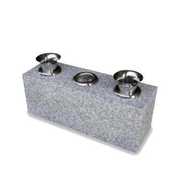 お墓の吉相の花立セット